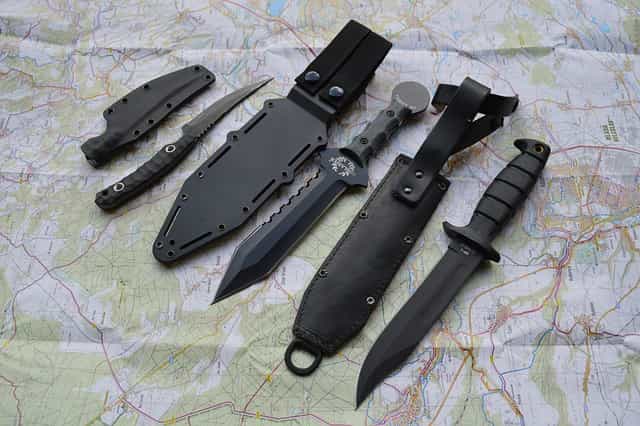 What Knives do the US Army, Marine, Navy & Air Force Use
