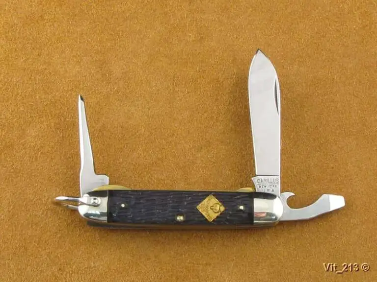 How to Date a Camillus Knife Effectively (1902 – 2007)