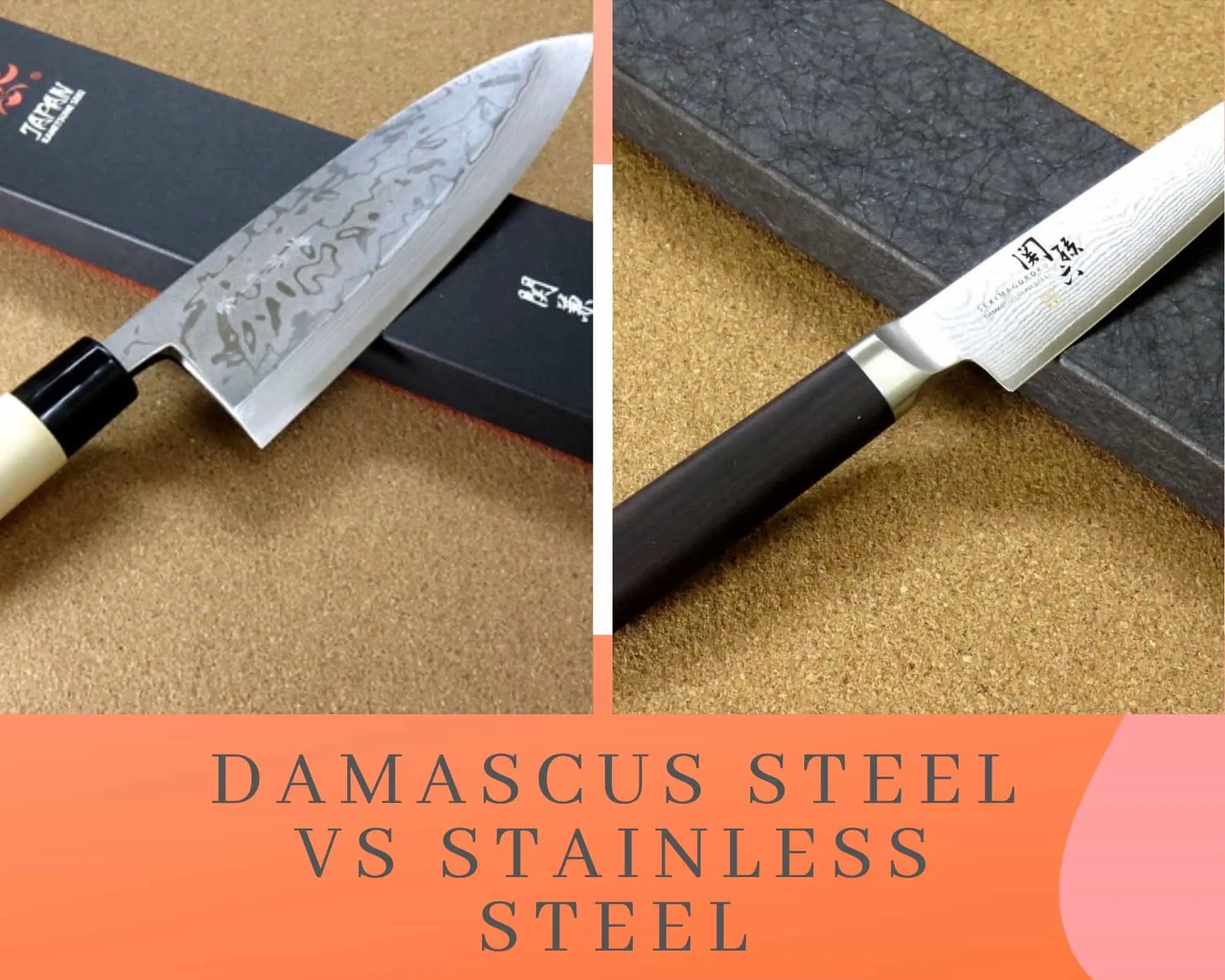 Damascus Steel vs. High Carbon Stainless Steel for Knives 7 Comparisons